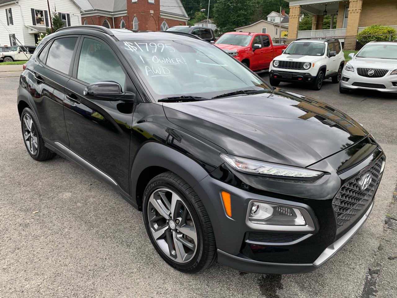Hyundai Kona Limited w/Lime Accent AWD 2018