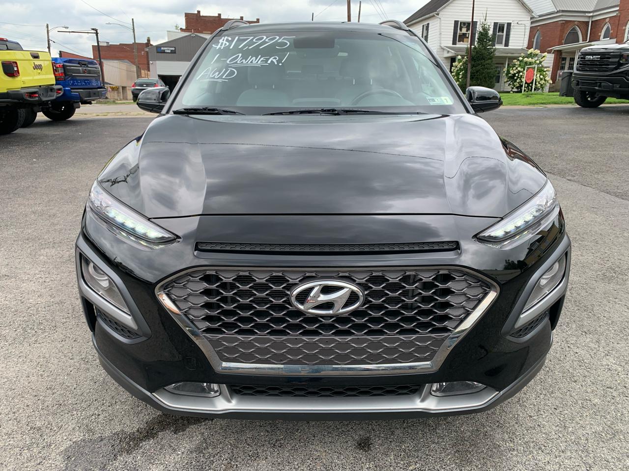 Hyundai Kona Limited w/Lime Accent AWD 2018