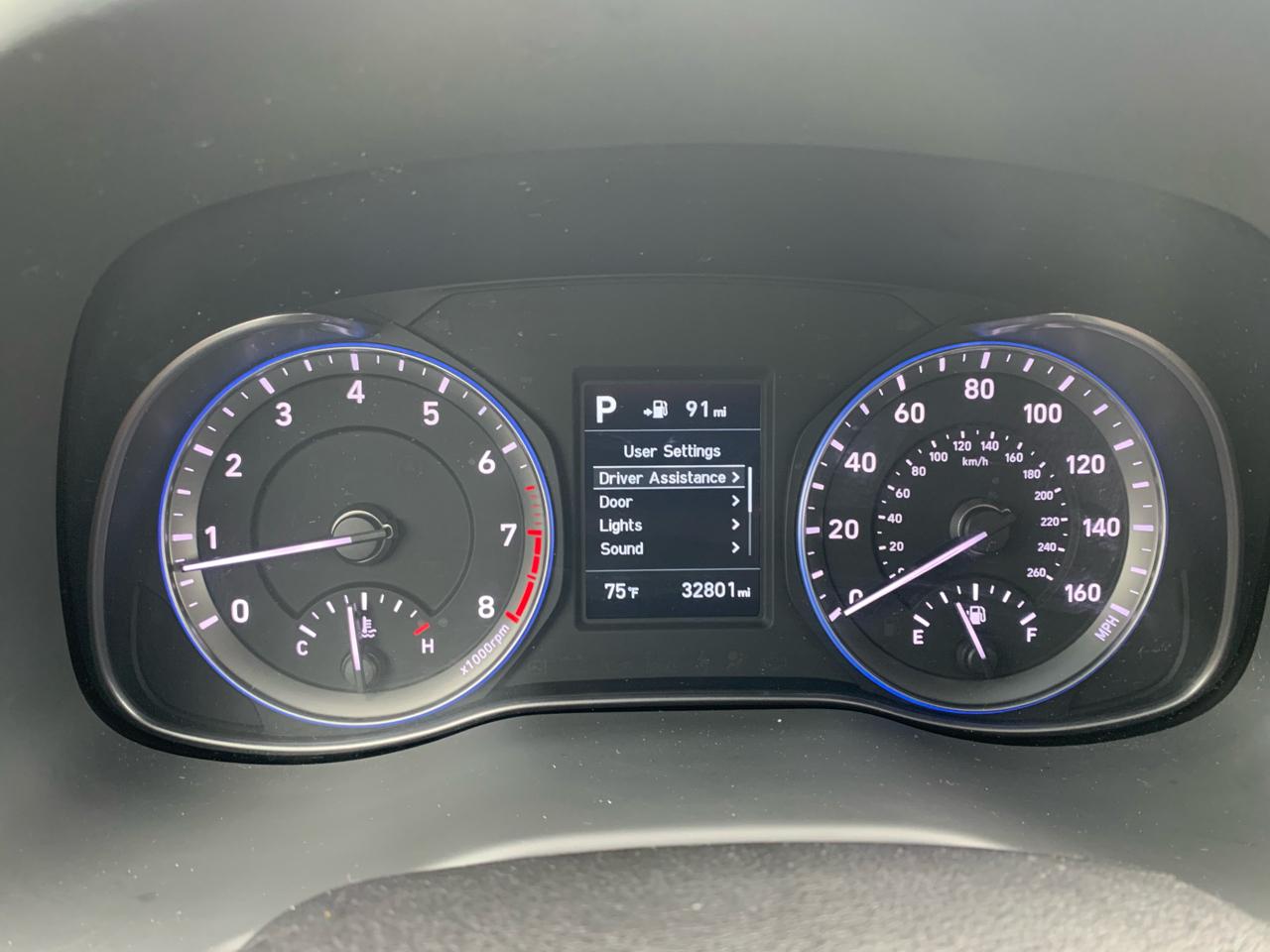 Hyundai Kona Limited w/Lime Accent AWD 2018