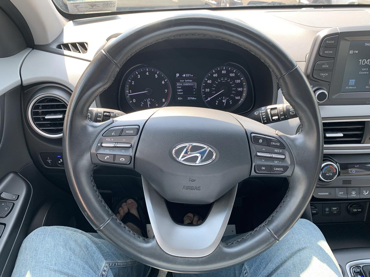 Hyundai Kona Limited w/Lime Accent AWD 2018