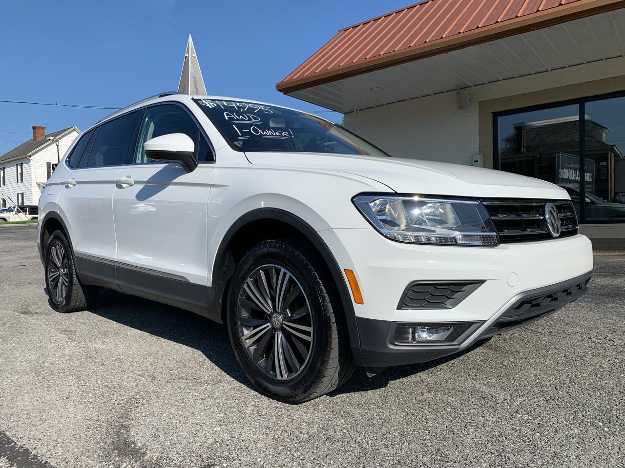 Volkswagen Tiguan SEL 4D SUV 4Motion 2018