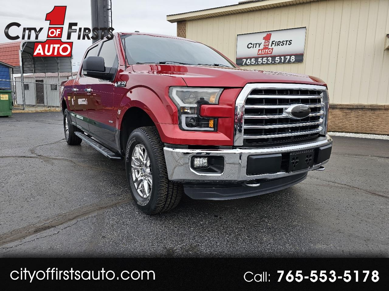2015 Ford F-150 XLT SuperCrew 5.5-ft. Bed 4WD