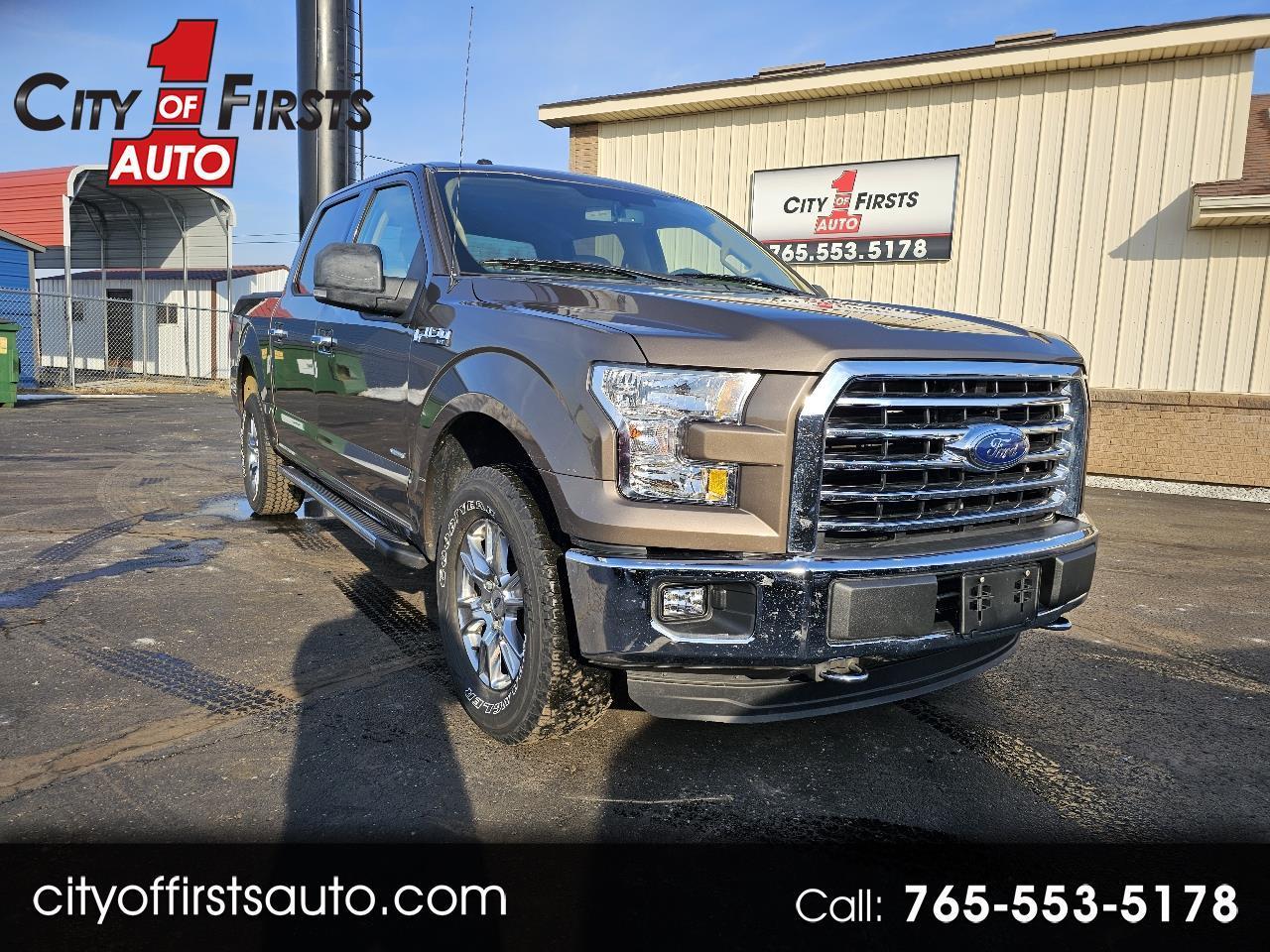 2015 Ford F-150 XLT 4WD SuperCrew 5.5' Box