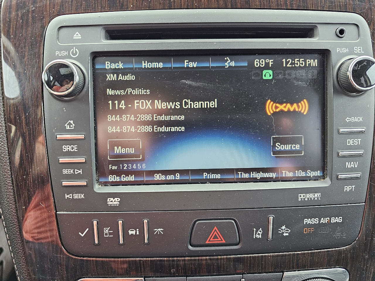 Chevrolet Traverse AWD 4dr LTZ 2015