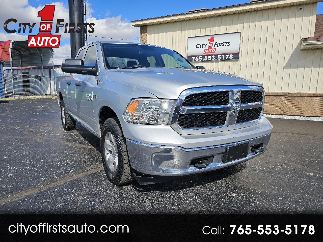 2017 RAM 1500 Tradesman 4x4 Quad Cab 6'4" Box