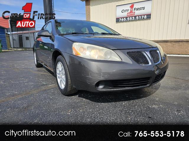 Gray 2006 Pontiac G6 Base Sedan Front-Wheel Drive Automatic