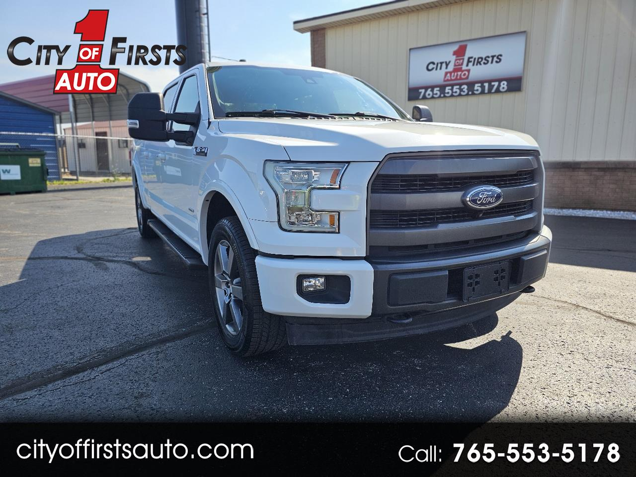 2015 Ford F-150 SuperCrew 139" Lariat 4WD