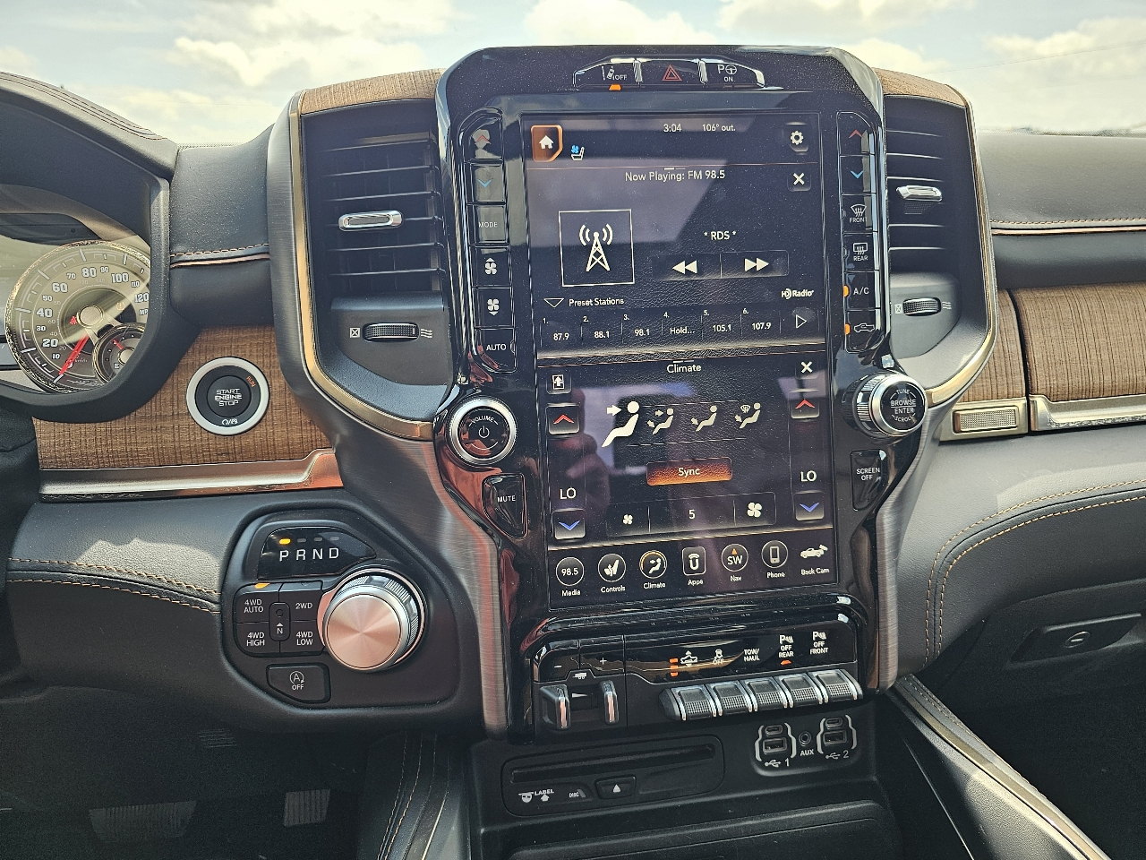 RAM 1500 Longhorn 4x4 Crew Cab 5'7" Box 2019