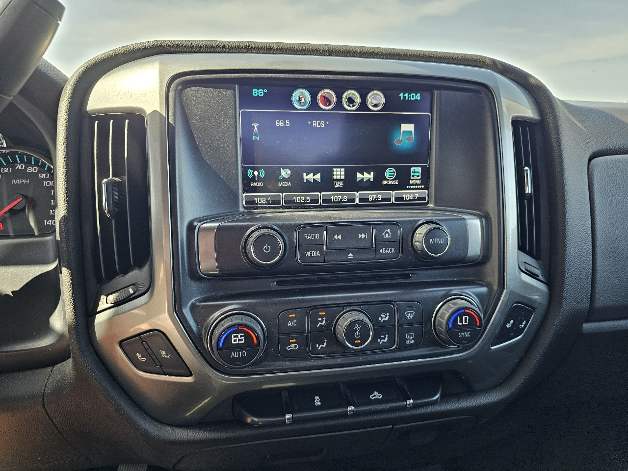 Chevrolet Silverado 1500 4WD Double Cab 143.5" LT w/1LT 2016