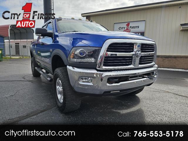 Blue 2016 RAM 2500 Pickup Truck Four-Wheel Drive Automatic