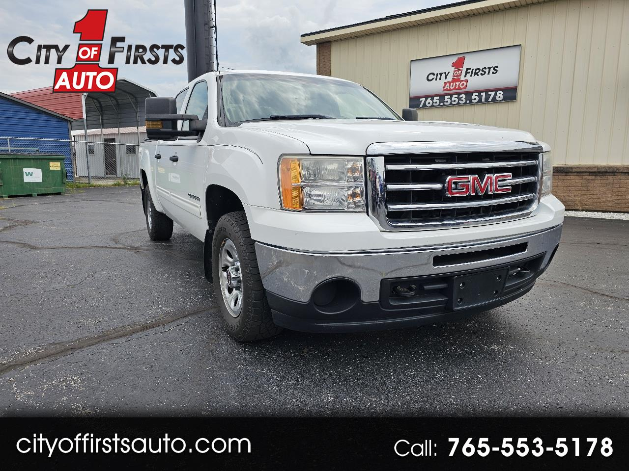 2012 GMC Sierra 1500 4WD Crew Cab 143.5" SLE