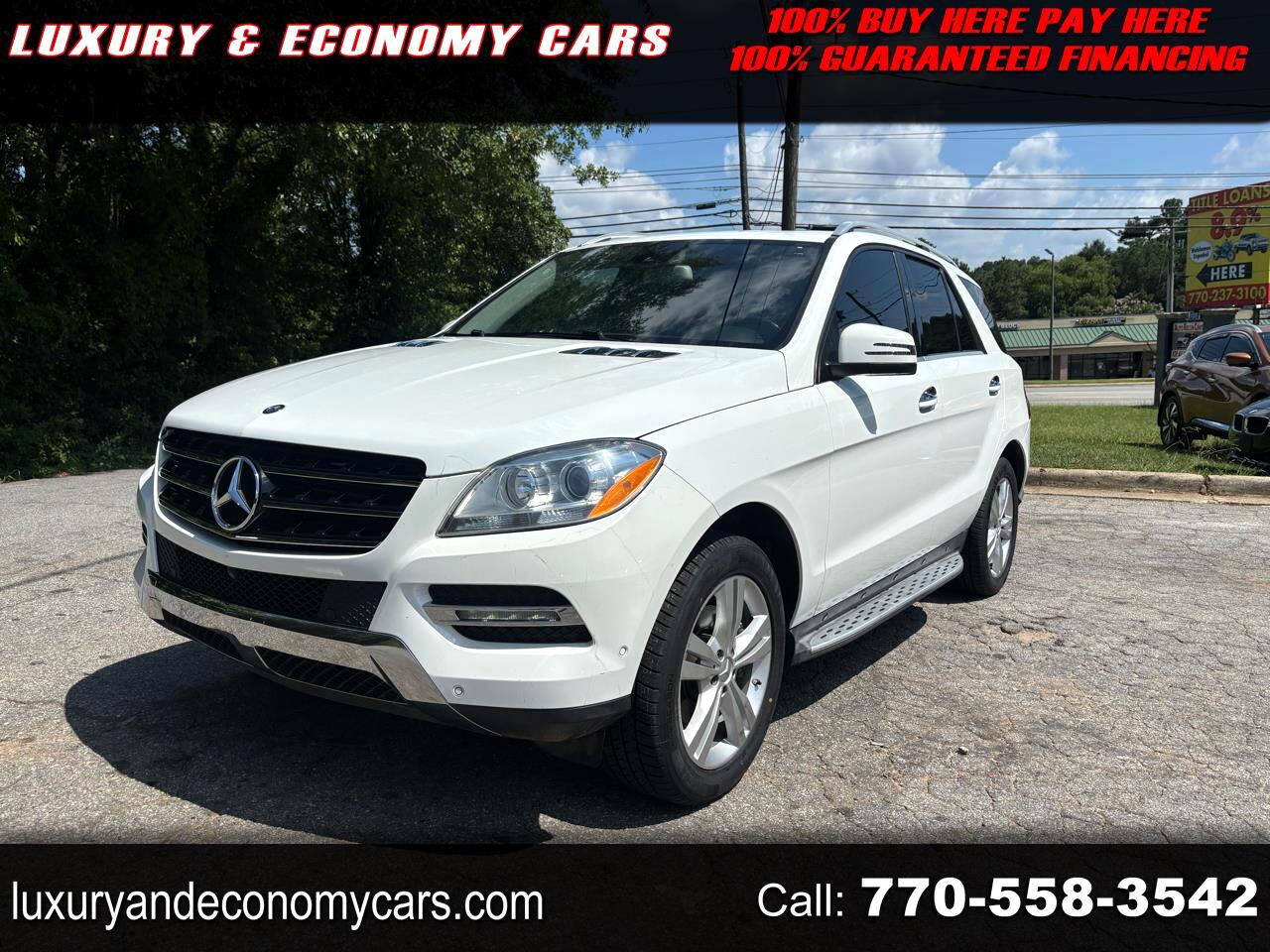 2014 Mercedes-Benz M-Class ML350 4MATIC