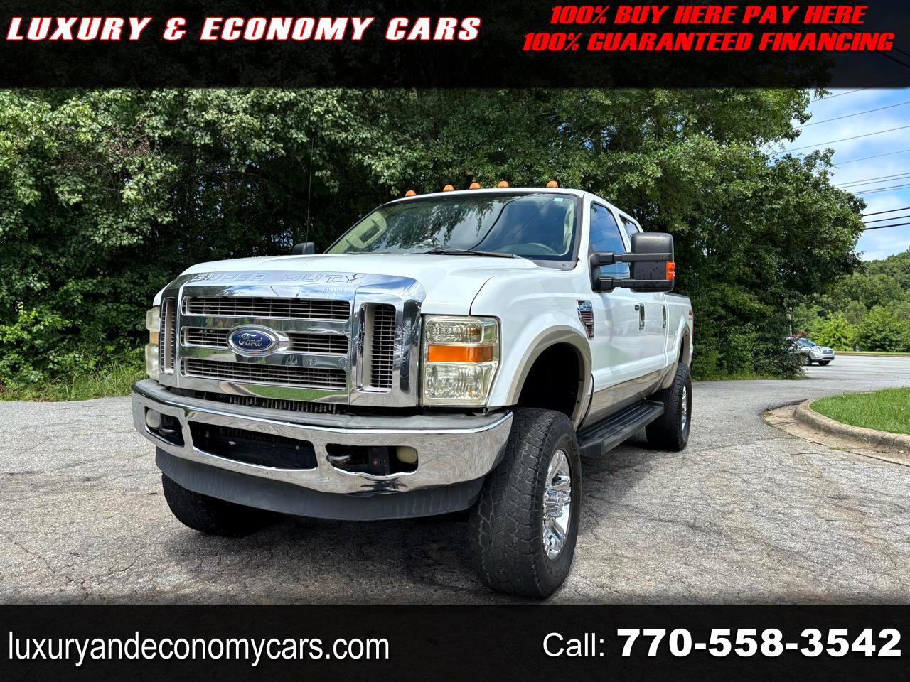 2008 Ford F-250 SD XLT Crew Cab Long Bed 4WD
