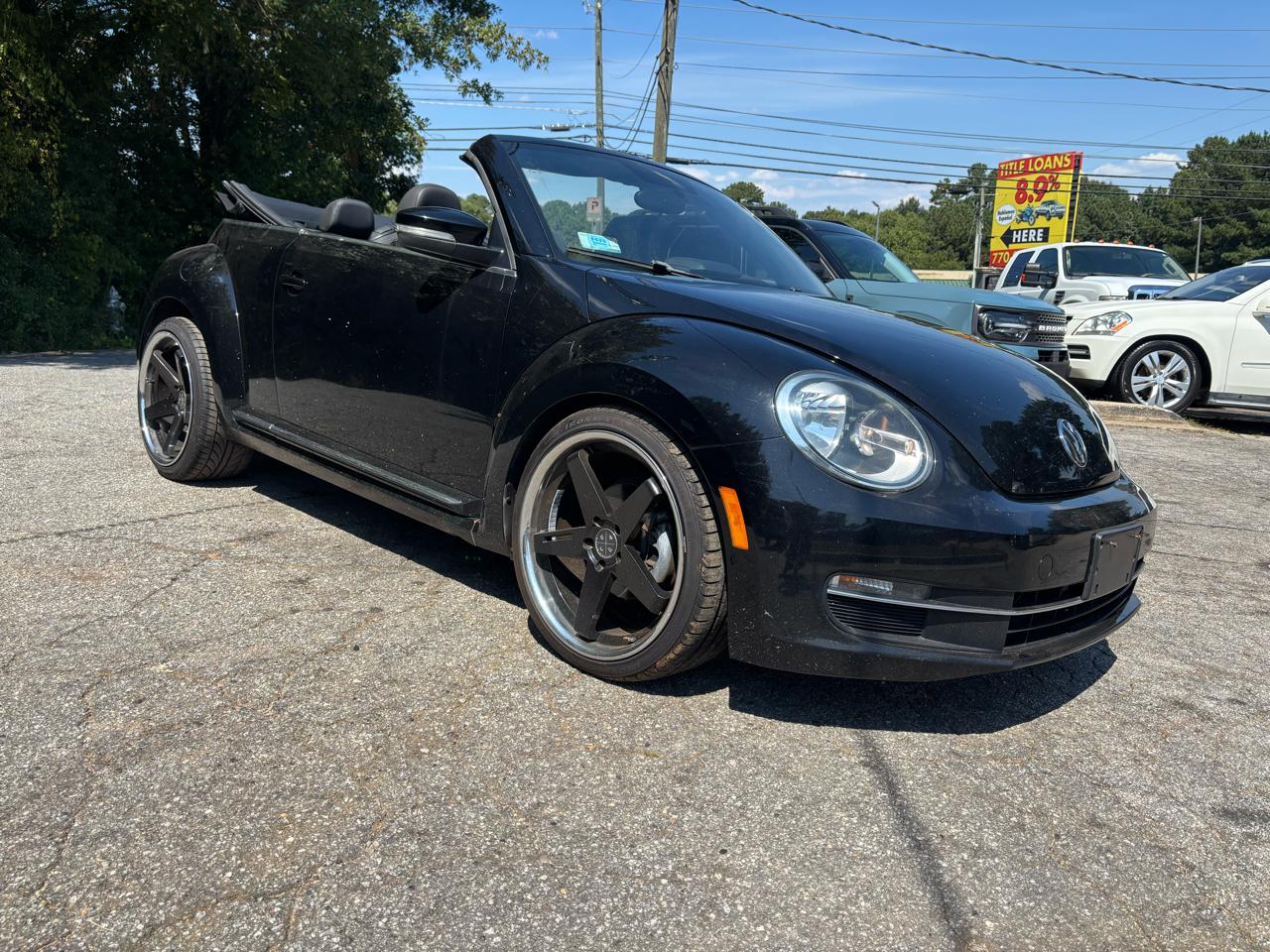 Volkswagen Beetle 2.0T Turbo Convertible 2013