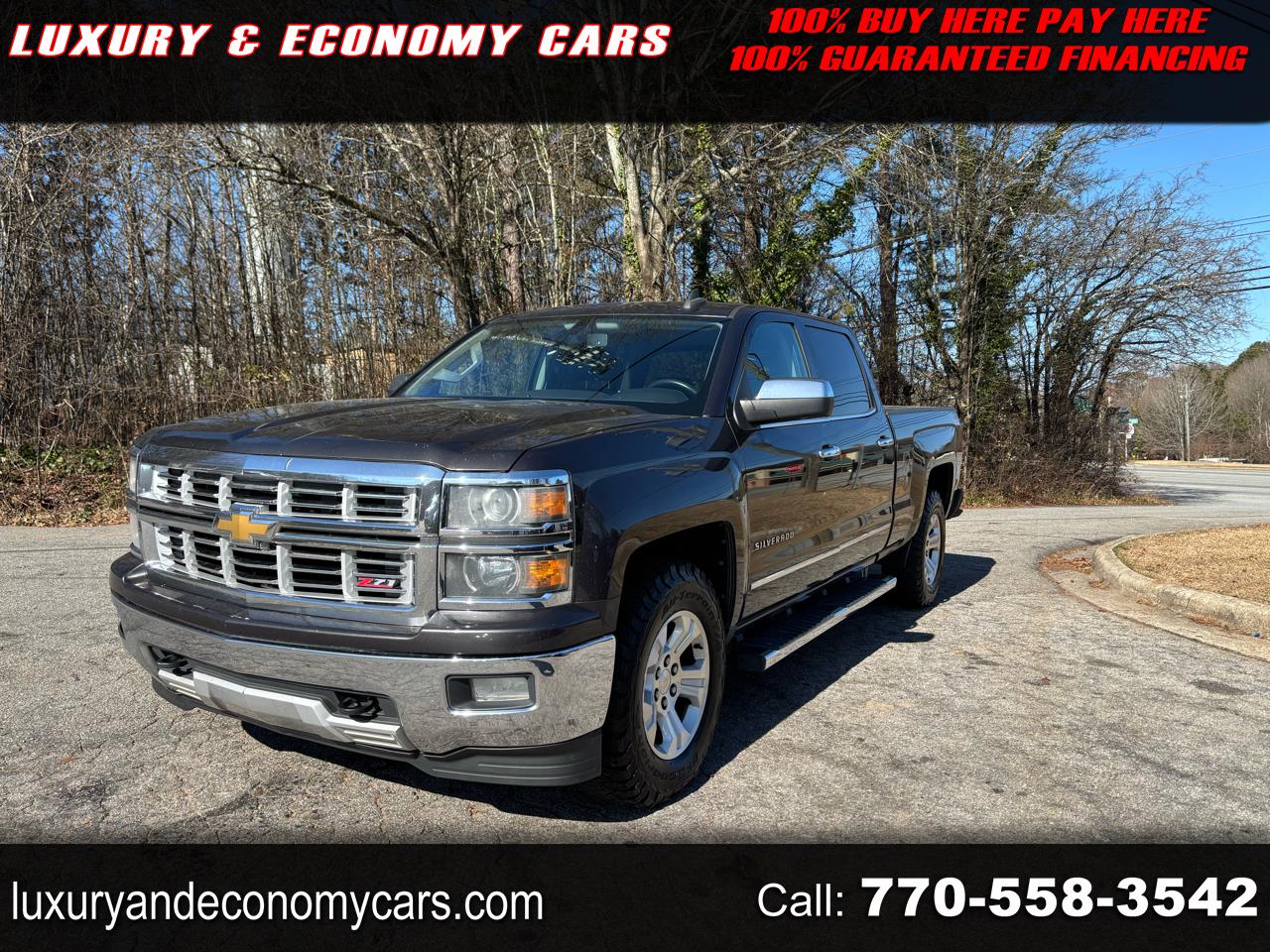 2015 Chevrolet Silverado 1500 LTZ Crew Cab Long Box 4WD
