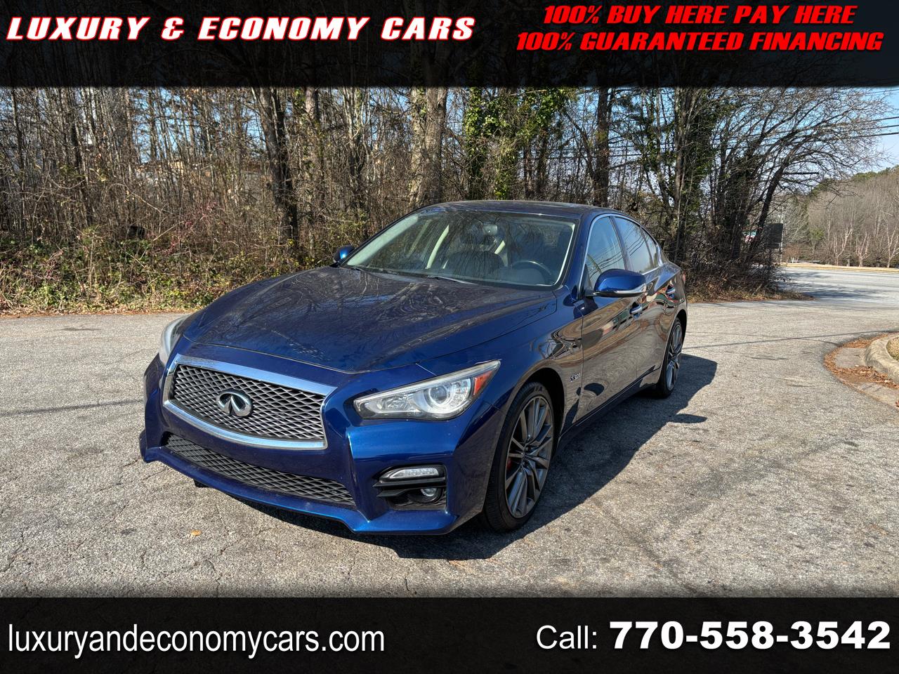 Infiniti Q50 Red Sport 400 AWD 2017