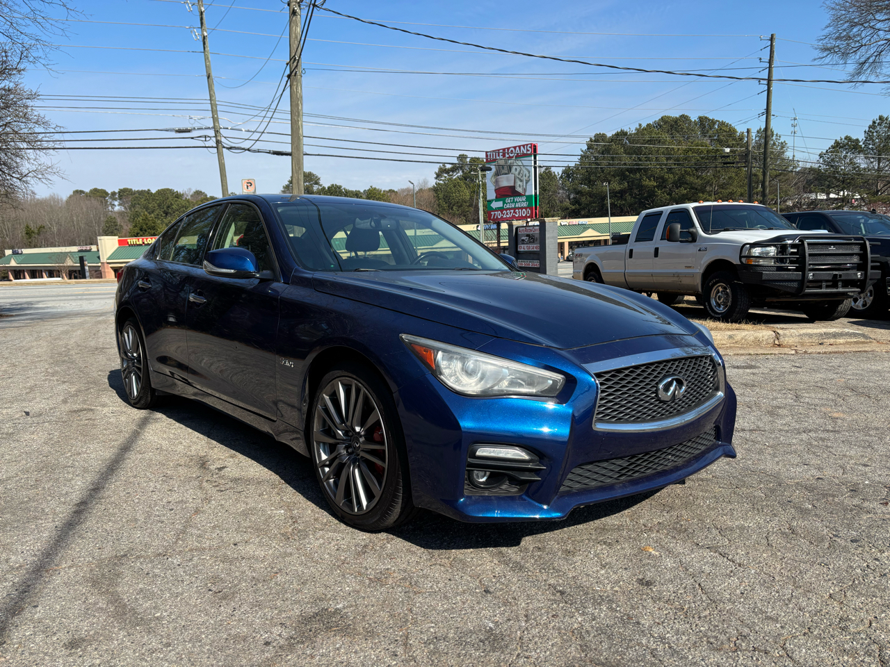 Infiniti Q50 Red Sport 400 AWD 2017