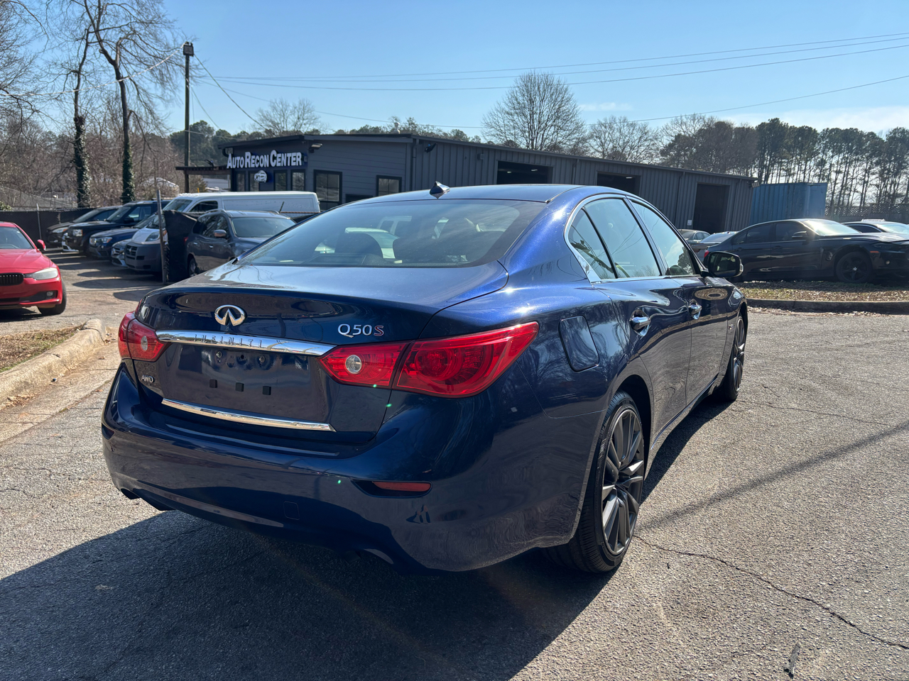 Infiniti Q50 Red Sport 400 AWD 2017