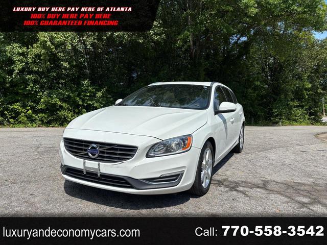 White 2017 Volvo V60 Wagon Front-Wheel Drive Automatic