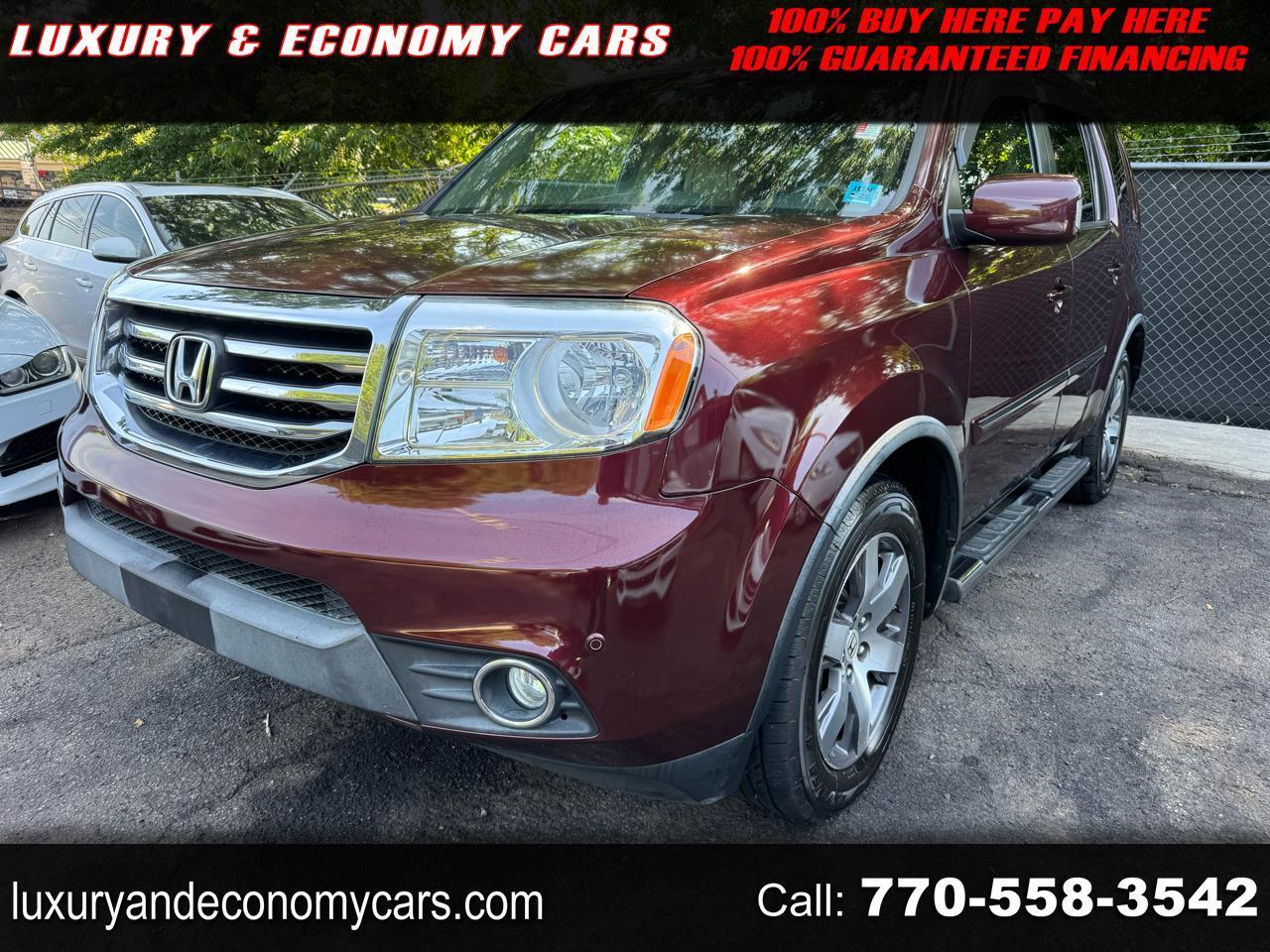 Honda Pilot Touring 4WD 5-Spd AT with DVD 2012