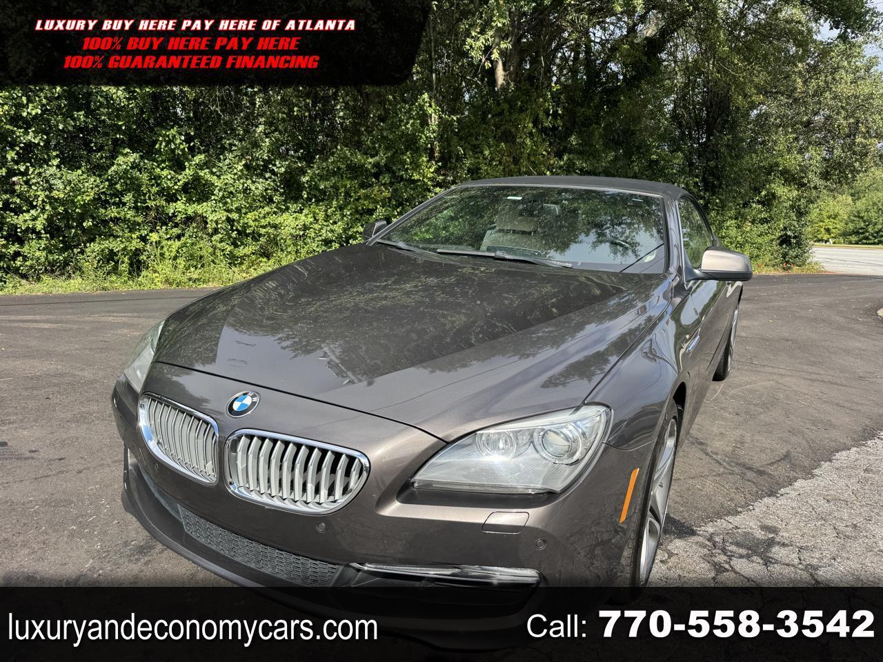 BMW 6-Series 650i Convertible 2012