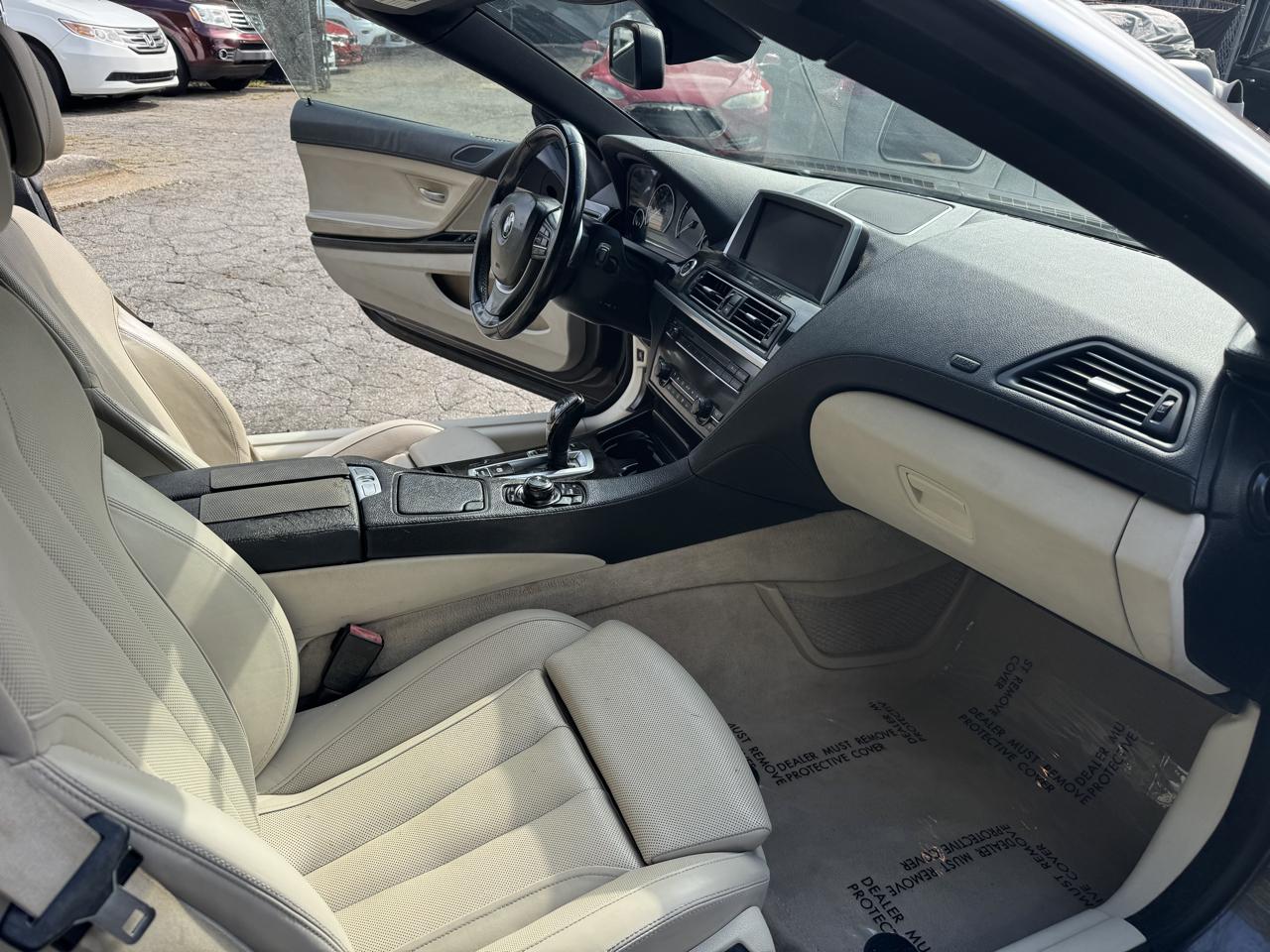 BMW 6-Series 650i Convertible 2012