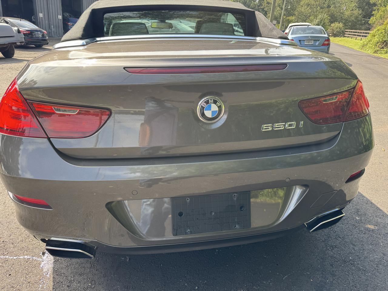 BMW 6-Series 650i Convertible 2012
