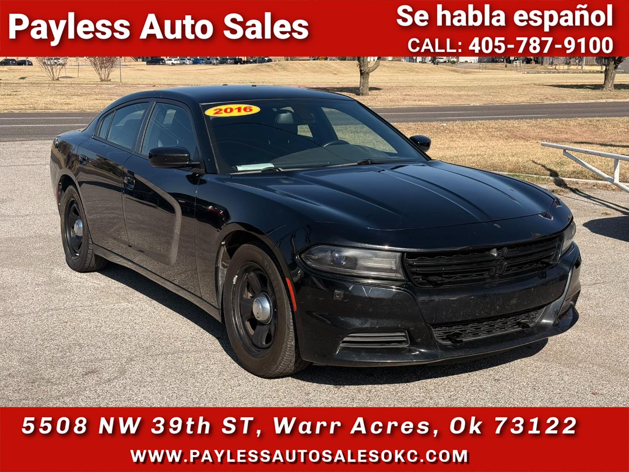 2016 Dodge Charger Police Pursuit