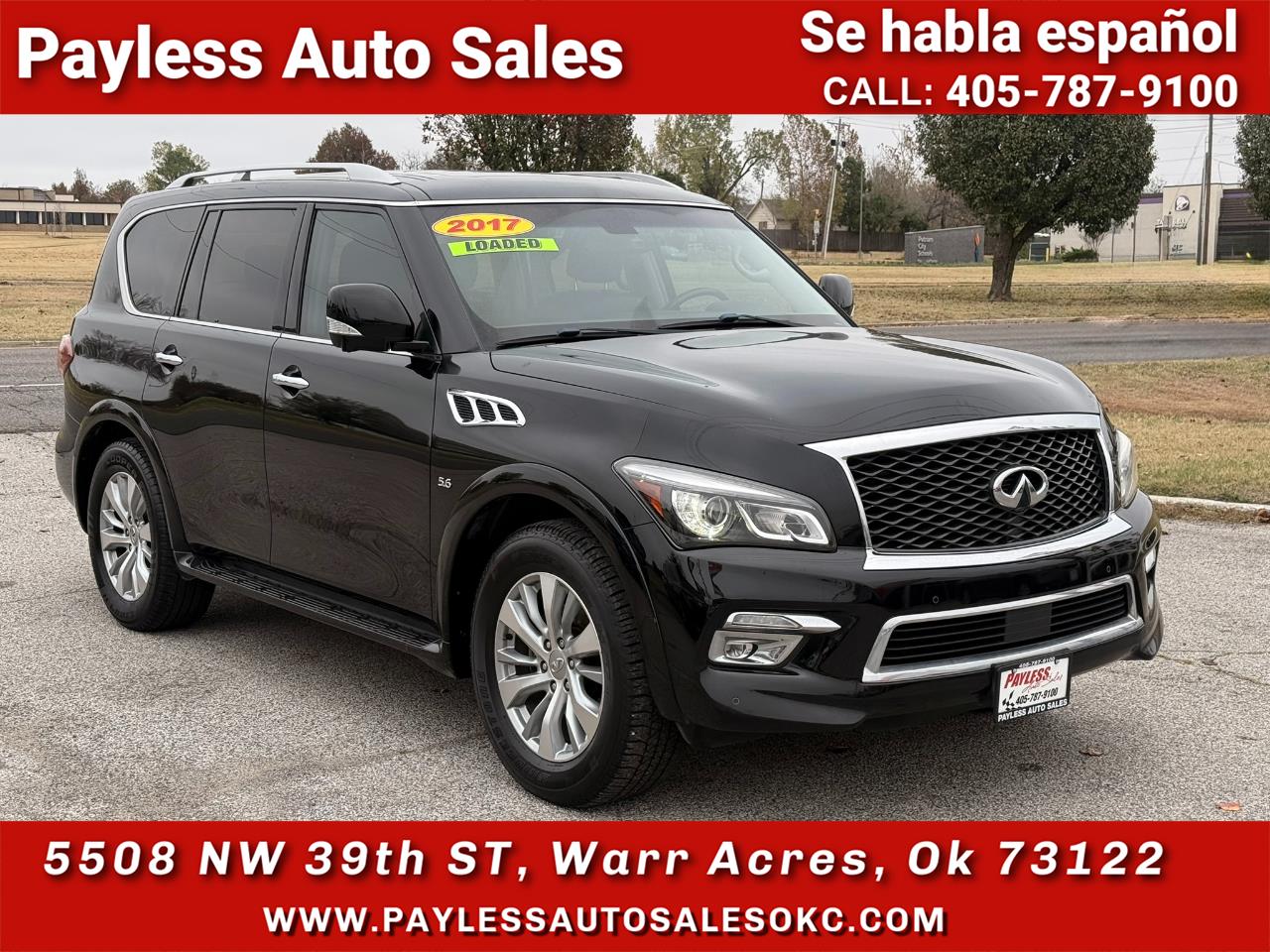 2017 Infiniti QX80 2WD