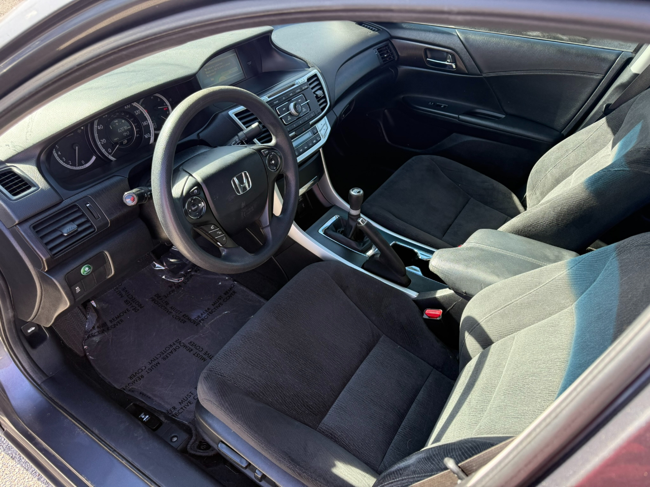 Honda Accord EX Sedan 6-Spd MT 2013