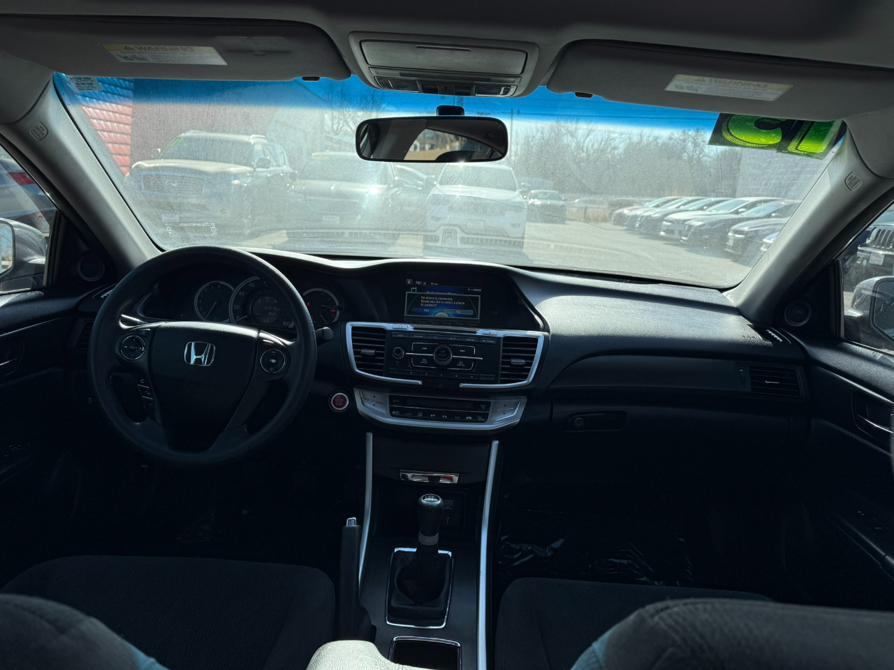 Honda Accord EX Sedan 6-Spd MT 2013