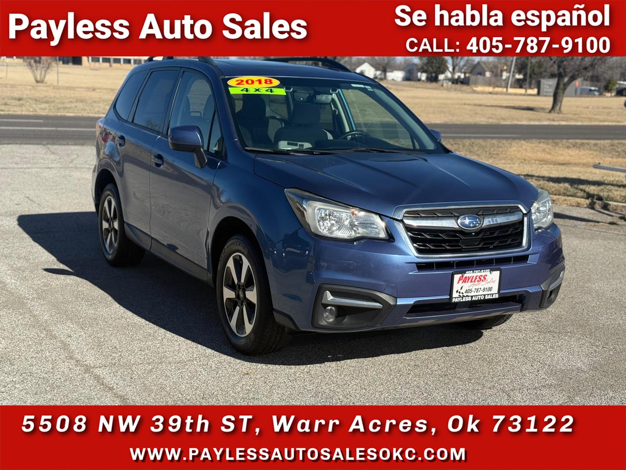 2018 Subaru Forester 2.5i Premium PZEV CVT