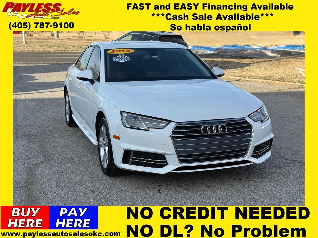 2018 Audi A4 2.0T Premium Sedan