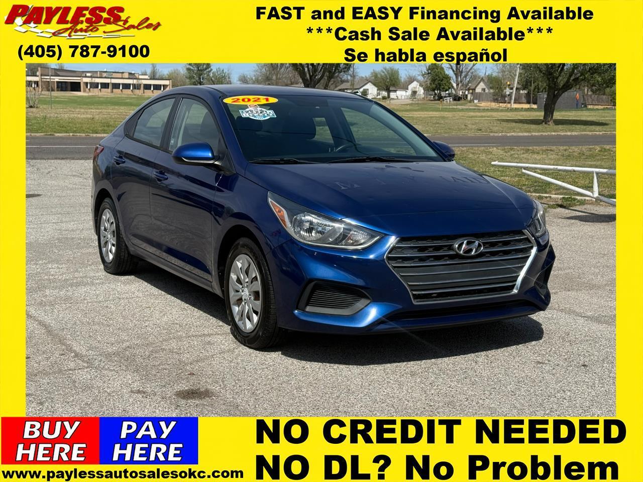 2021 Hyundai Accent SE 4-Door 6A