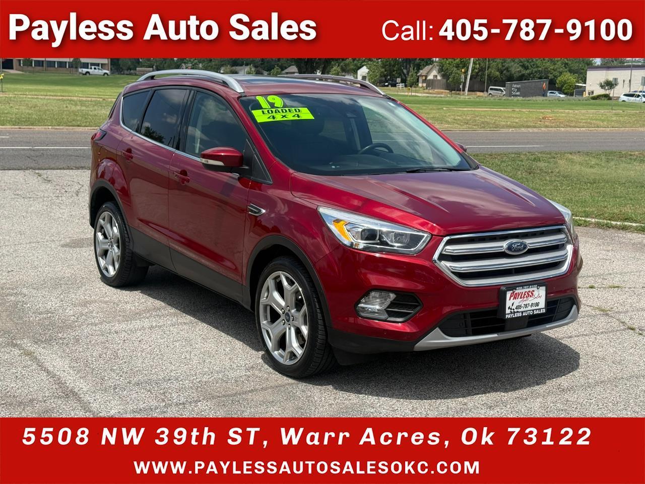2019 Ford Escape Titanium 4WD