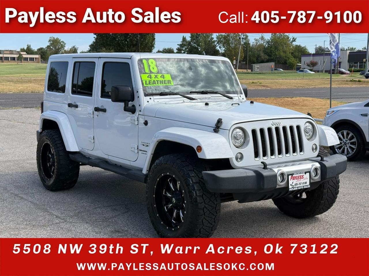 2018 Jeep Wrangler JK Unlimited Sahara 4WD
