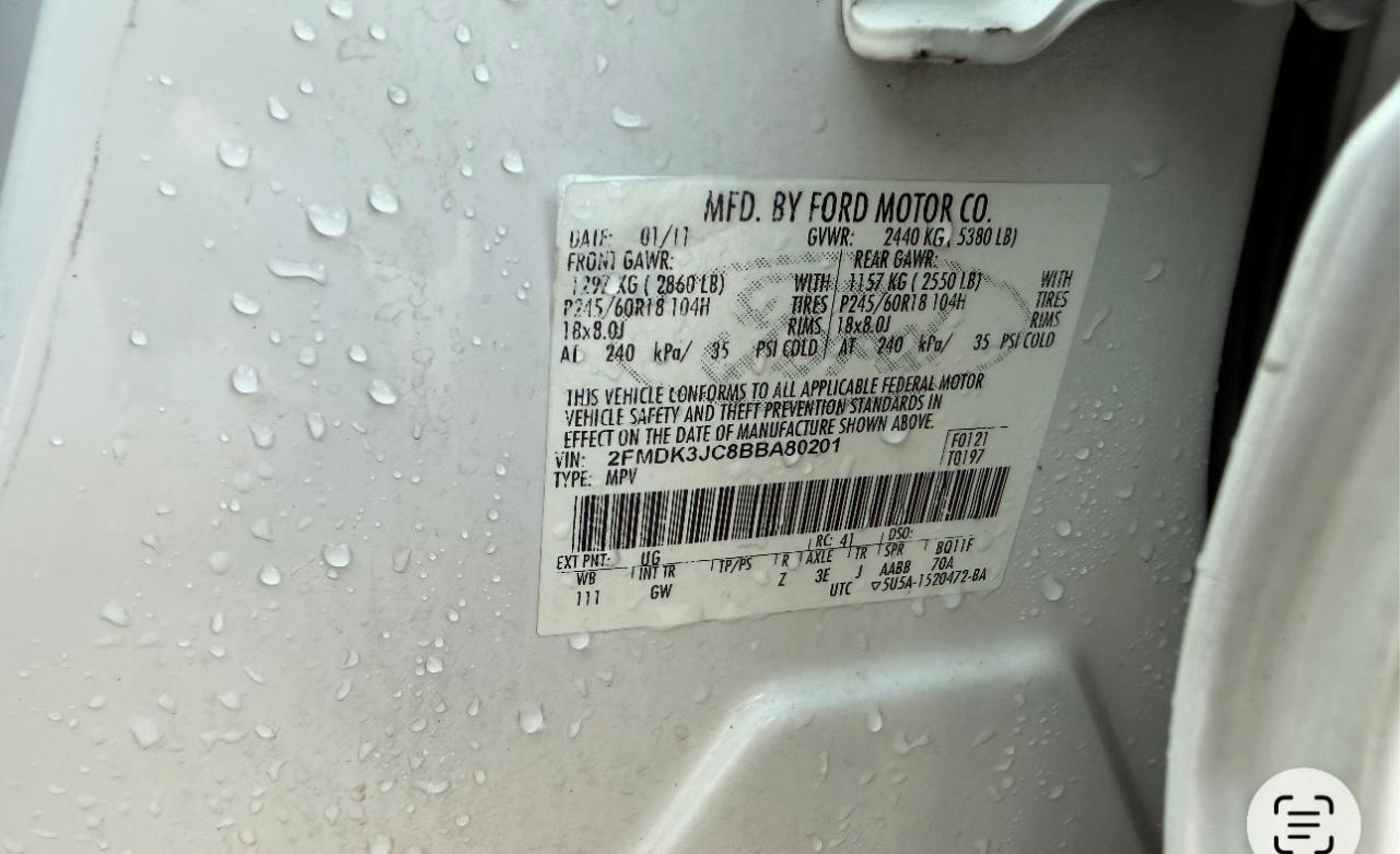 Ford Edge 4dr SEL FWD 2011