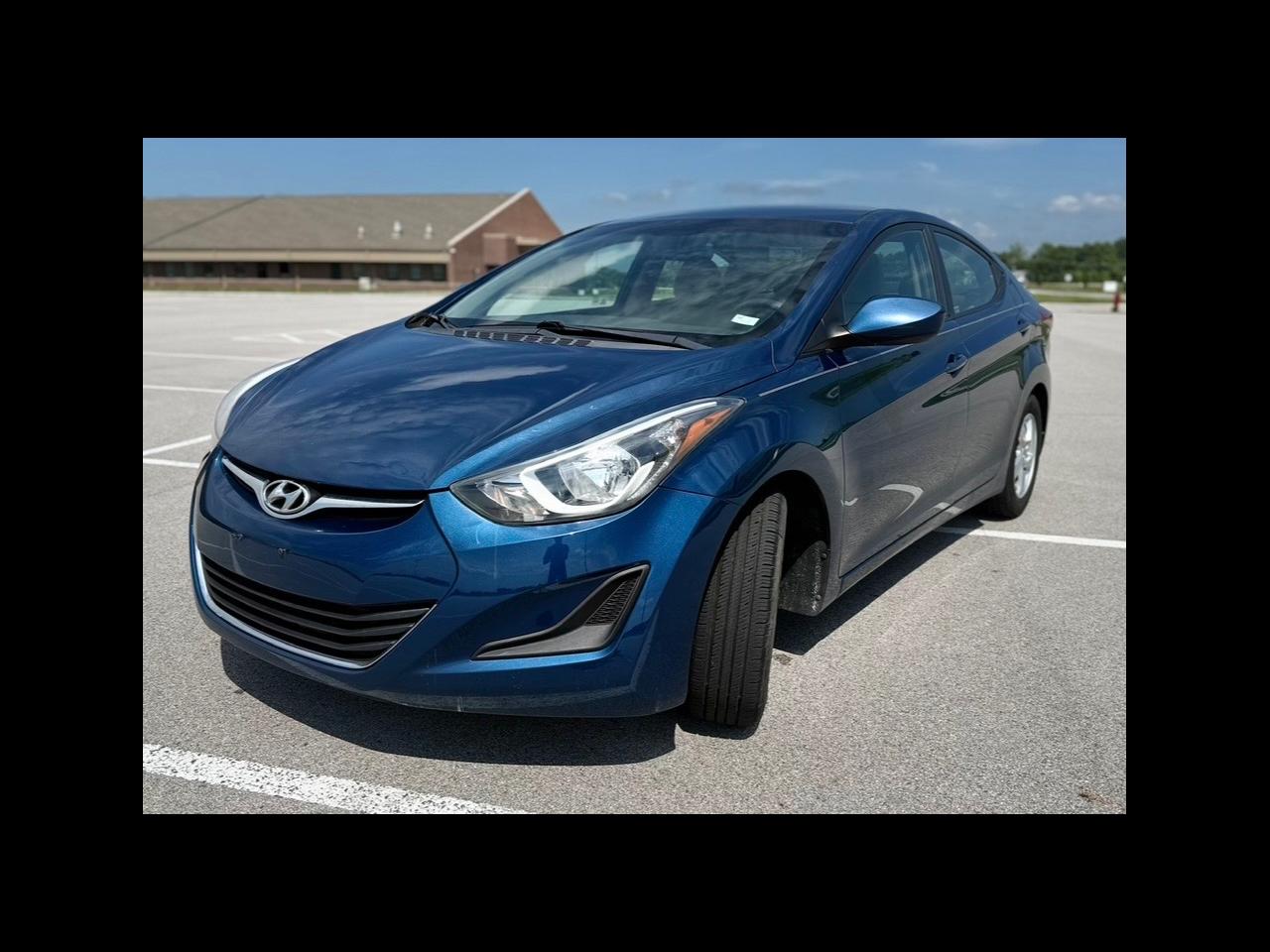2014 Hyundai Elantra 4dr Sdn Auto SE (Ulsan Plant)