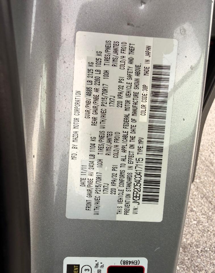 Mazda CX-7 FWD 4dr i Touring 2012