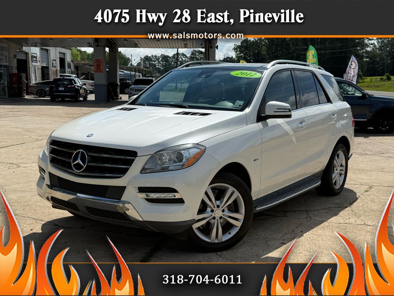 2012 Mercedes-Benz M-Class 4MATIC 4dr ML 350