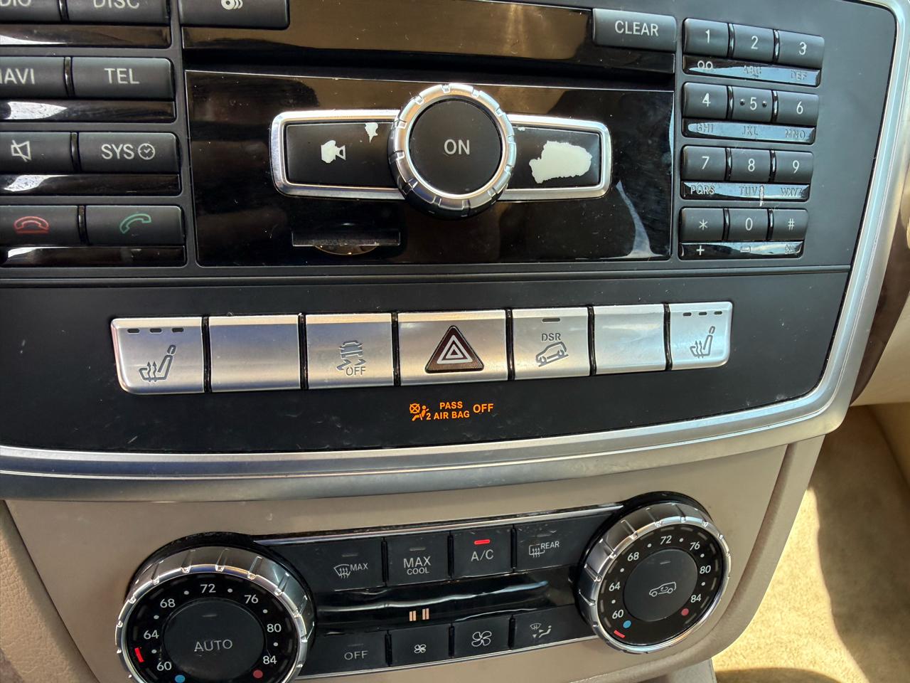 Mercedes-Benz M-Class 4MATIC 4dr ML 350 2012