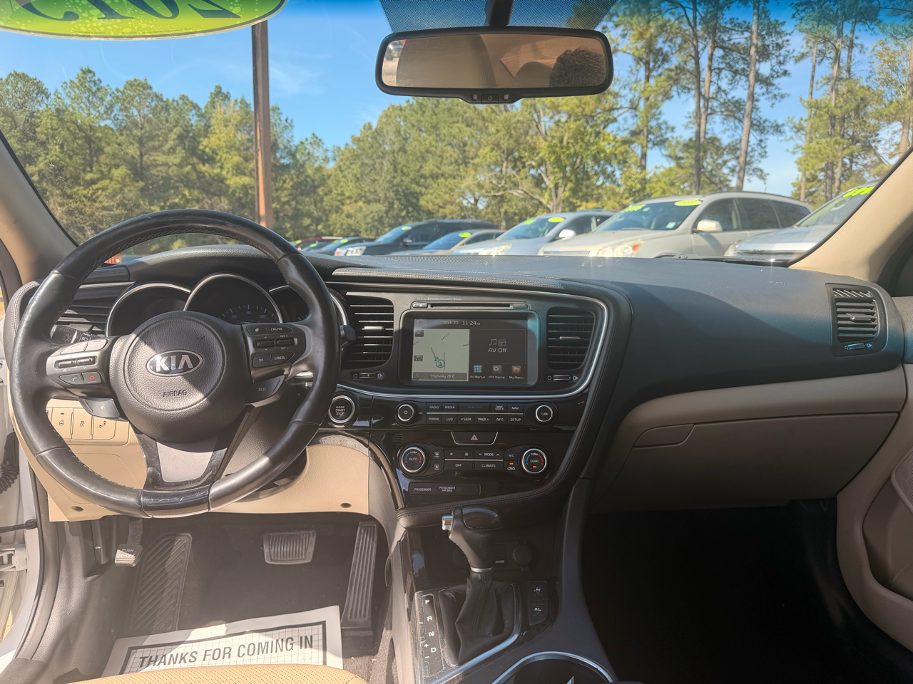 Kia Optima 4dr Sdn EX 2015 Kia Optima 4dr Sdn EX 2015