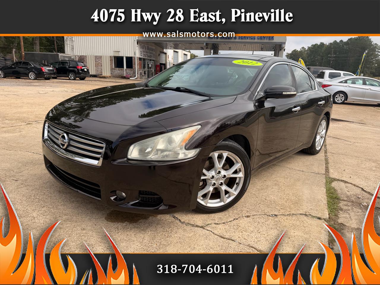2012 Nissan Maxima 4dr Sdn V6 CVT 3.5 SV w/Premium Pkg
