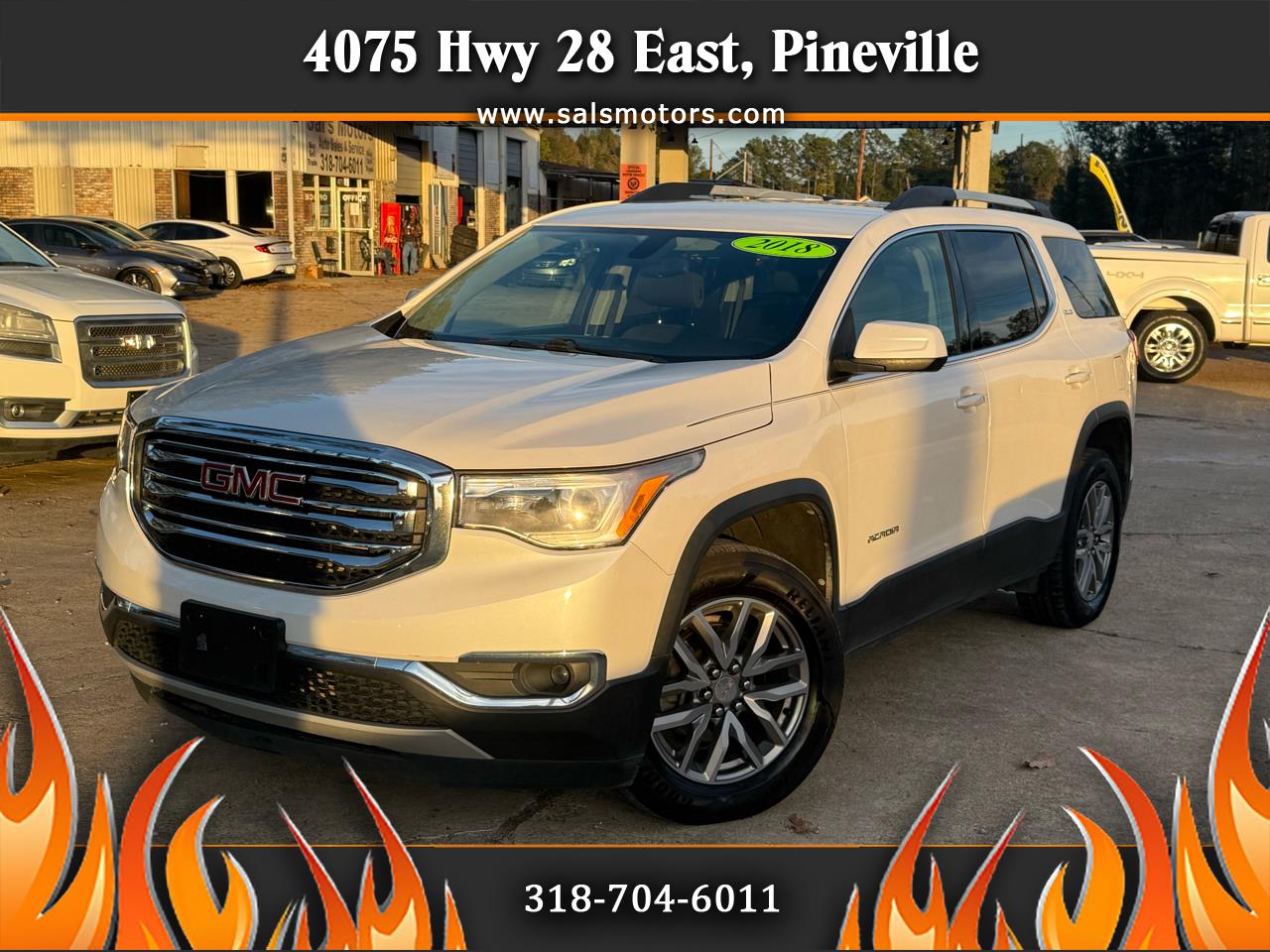 2018 GMC Acadia FWD 4dr SLE w/SLE-2