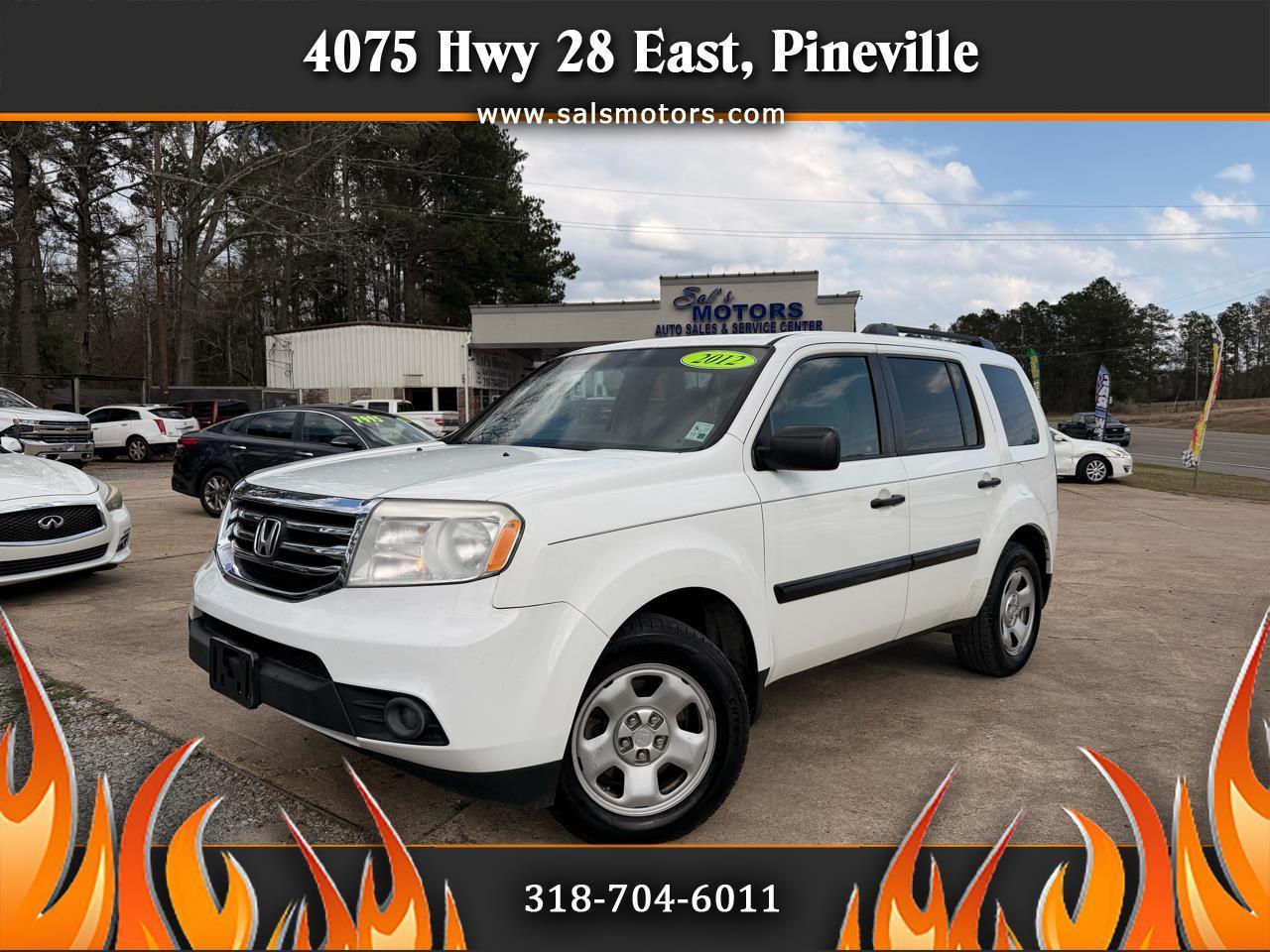 Honda Pilot 2WD 4dr LX 2012