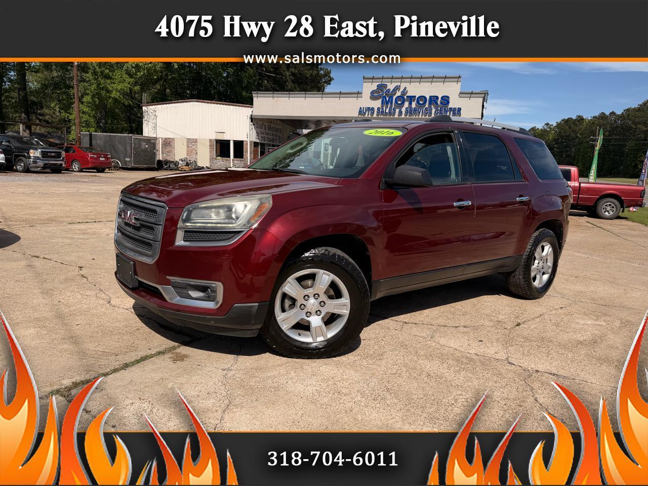 2016 GMC Acadia FWD 4dr SLE w/SLE-1