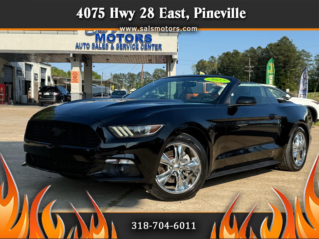 2017 Ford Mustang V6 Convertible