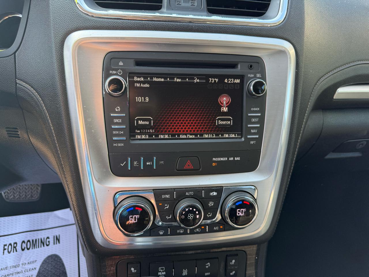 GMC Acadia FWD 4dr SLT w/SLT-1 2016