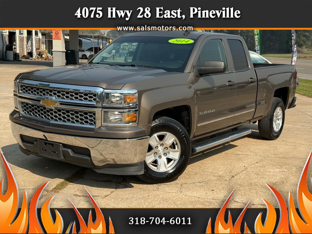 Chevrolet Silverado 1500 2WD Double Cab 143.5" LT w/1LT 2014