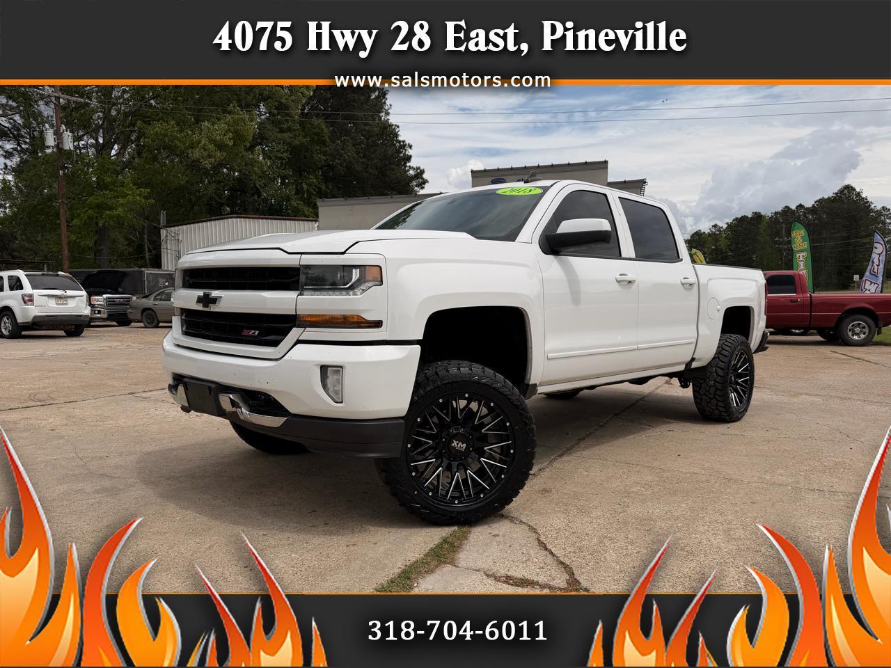 2018 Chevrolet Silverado 1500 4WD Crew Cab 143.5" LT w/2LT